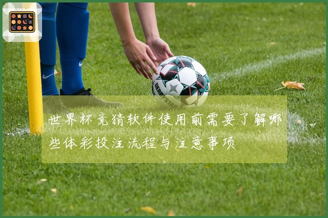 世界杯竞猜软件使用前需要了解哪些体彩投注流程与注意事项